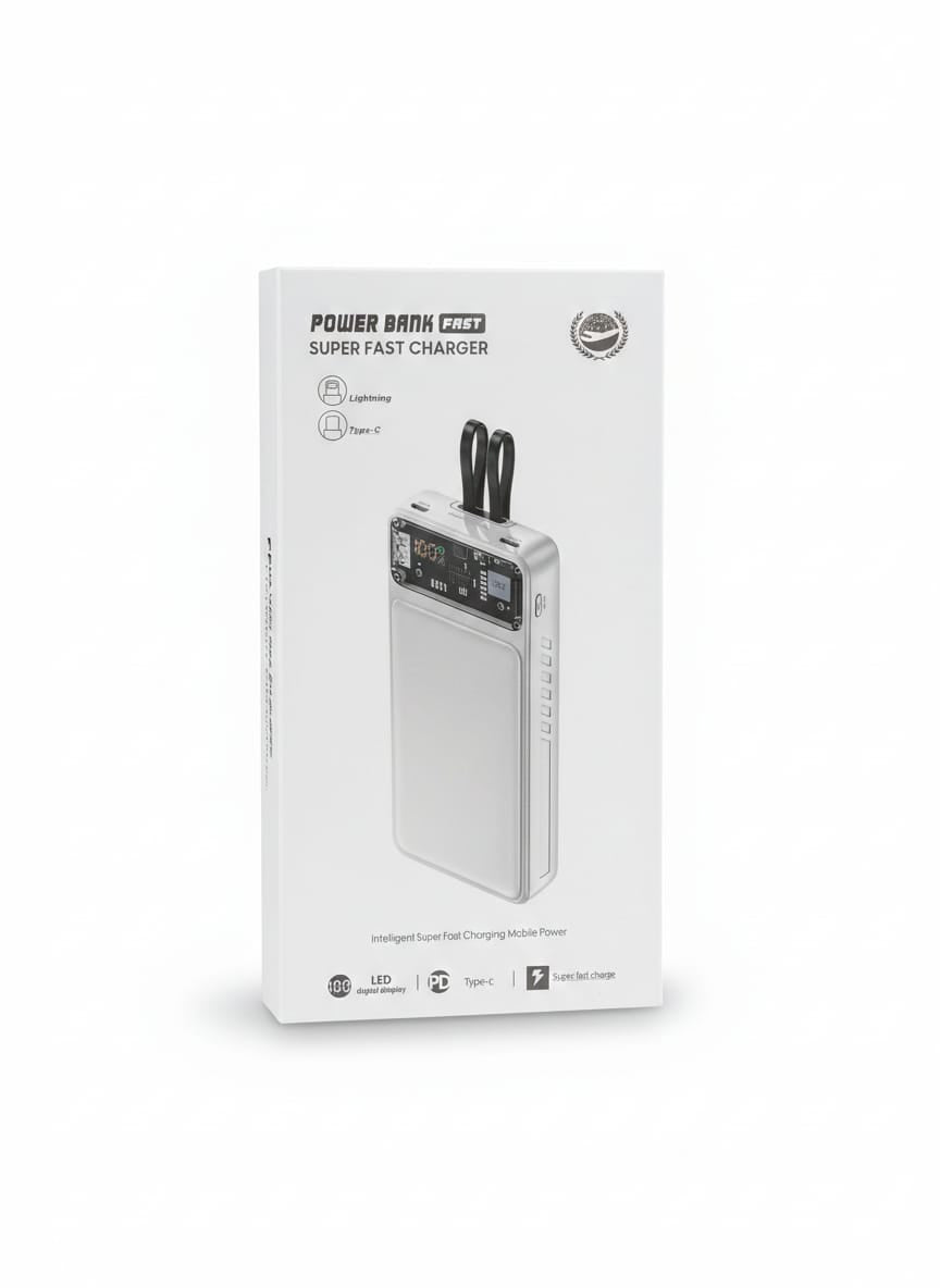 Loot 20000mAh Power Bank – Fast Charging Portable Power Bank for Smartphones