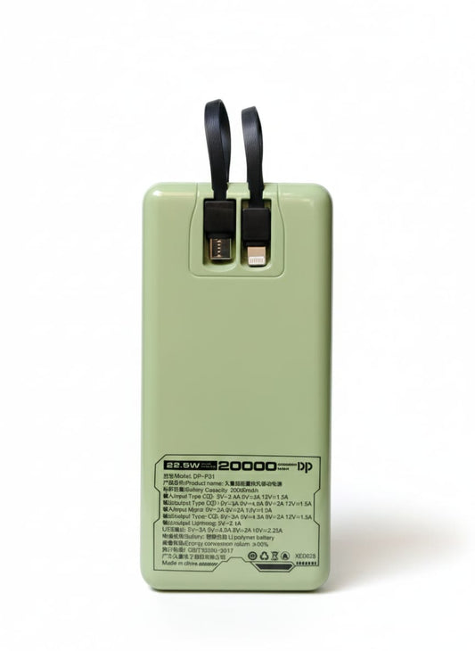 Loot 20000mAh Power Bank – Fast Charging Portable Power Bank for Smartphones