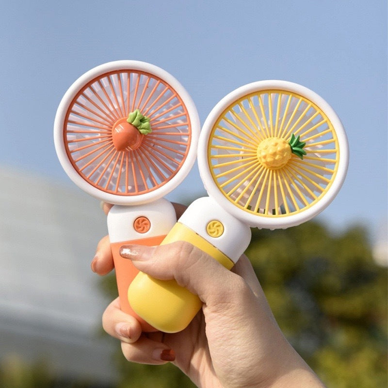 Mini Fan Portable Rechargeable Type-C | Handheld Cooling Fan for Home, Office & Travel