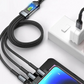 3 in 1 100W fast charging cable