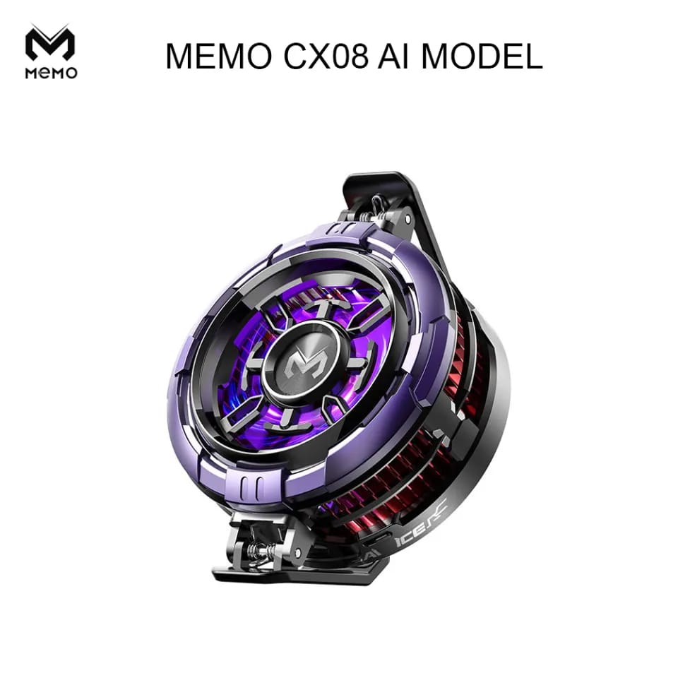 MEMO CX08 Magnetic Phone Cooler With (Free Gift) - Temperature Control for Gaming (iPhone & Android)