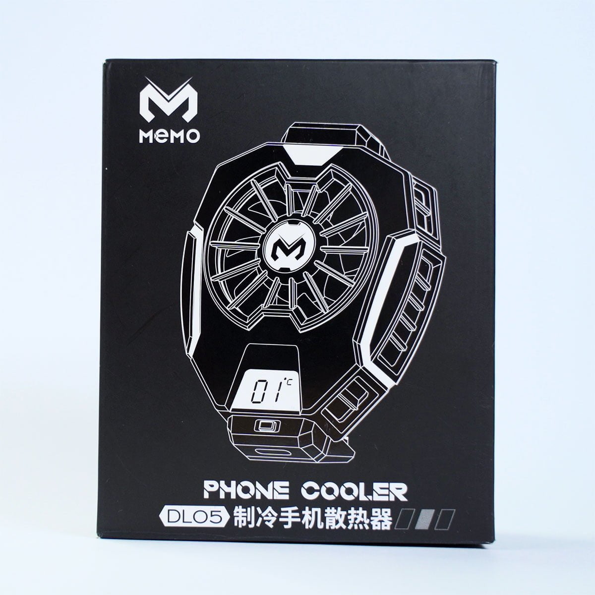 MEMO DL05 Mobile Phone Cooling Fan RGB LED Radiator