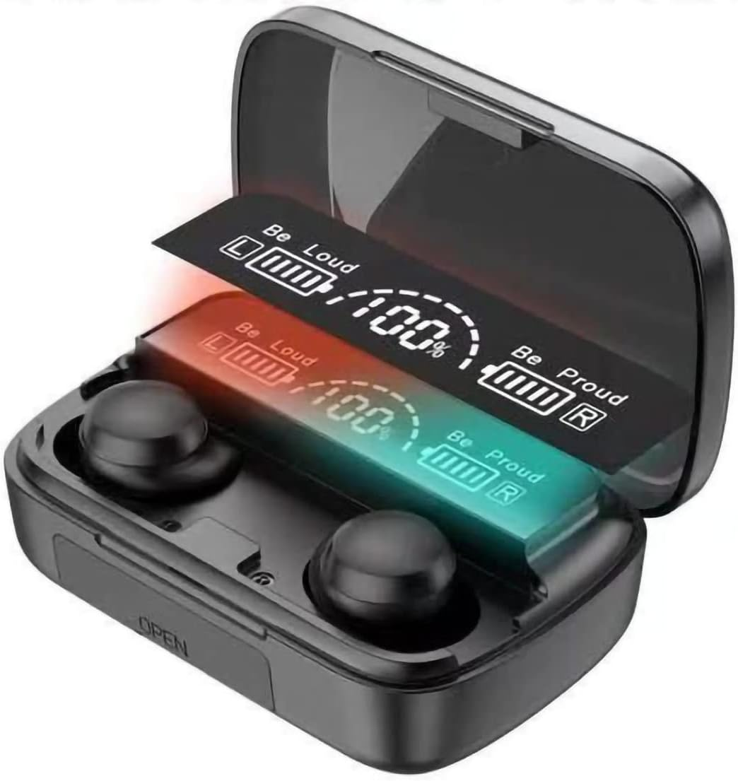 Earbuds M20 TWS Bluetooth 5.3 Wireless Earbuds ENC Noise Cancelling Headphones With Charging Case