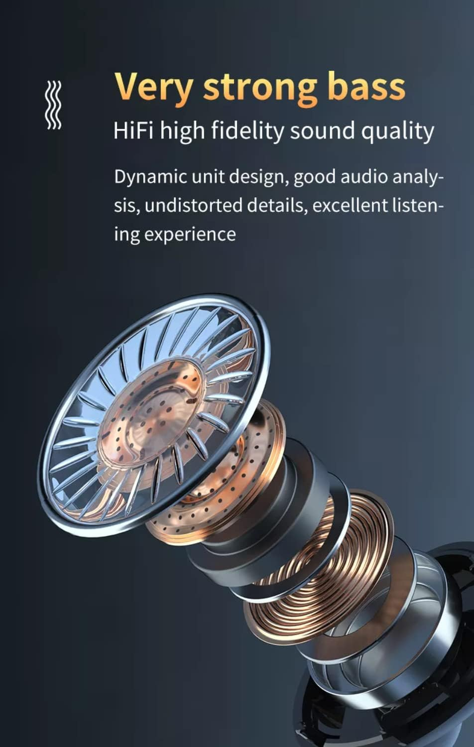 Earbuds M20 TWS Bluetooth 5.3 Wireless Earbuds ENC Noise Cancelling Headphones With Charging Case