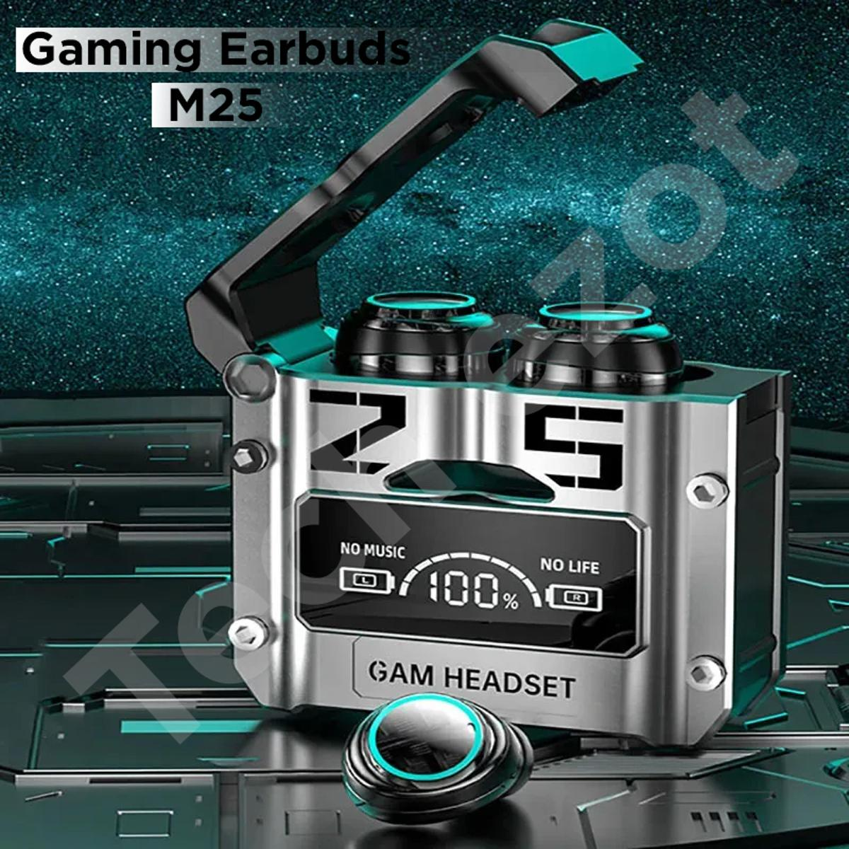 M25 WIRELESS 5.3 GAMING EARBUDS,