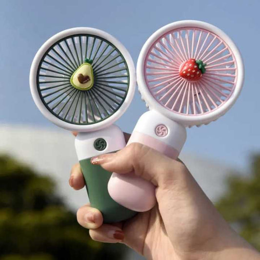 Mini Fan Portable Rechargeable Type-C | Handheld Cooling Fan for Home, Office & Travel
